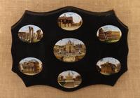 An Italian Micromosaic Panel, LIKELY 19TH CENTURY, Largest diameter 2 inches. — LIKELY 19TH CENTURY,