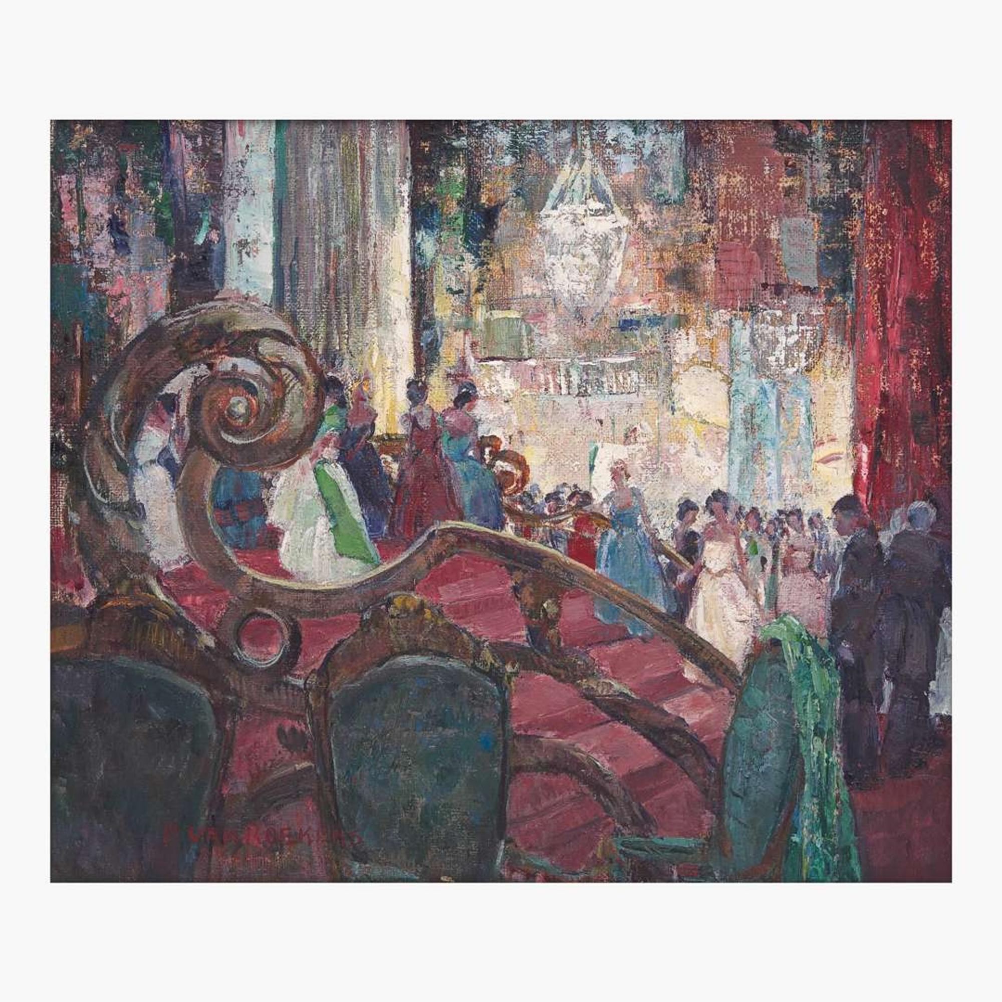 Paulette Victorine J. Van Roekens (American, 1896–1988) Entering the Ballet