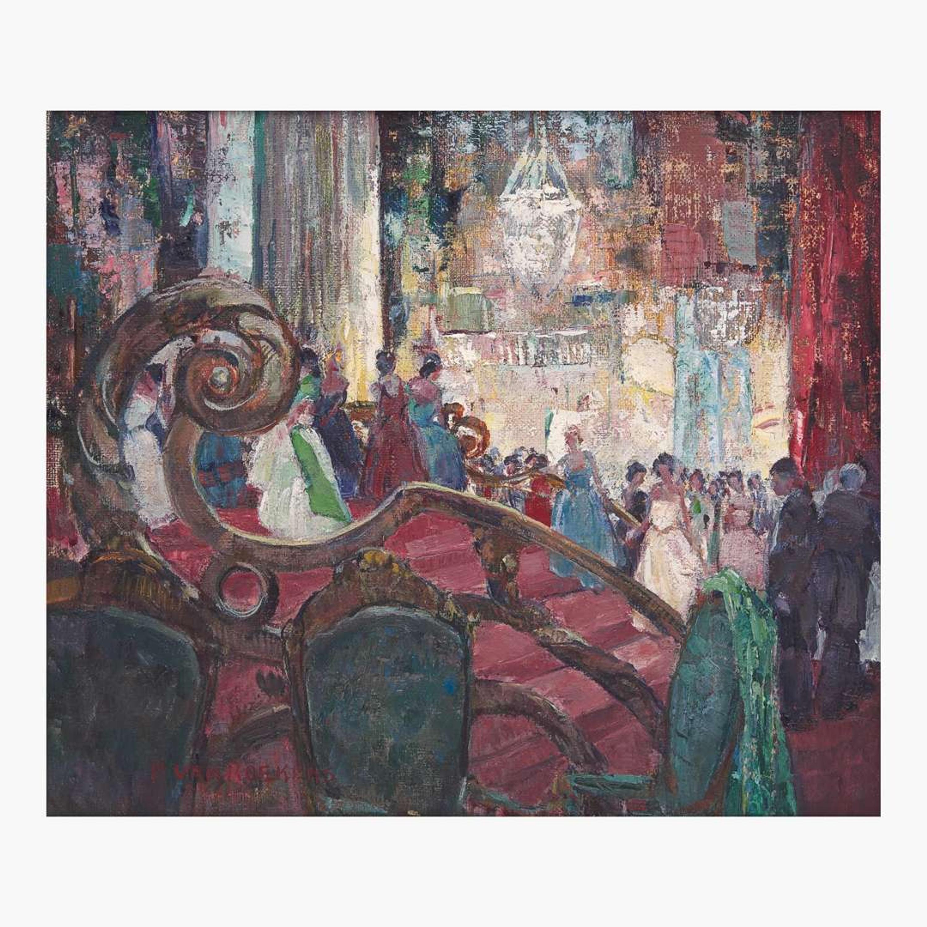 Paulette Victorine J. Van Roekens (American, 1896–1988) Entering the Ballet
