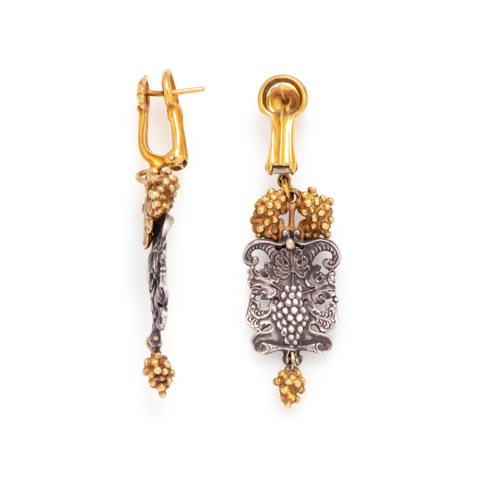 PAUL LANTUCH, COLLECTION OF STERLING SILVER AND YELLOW GOLD JEWELRY