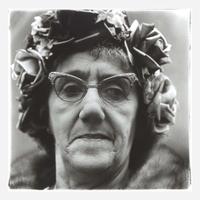 Diane Arbus (American, 1923-1971) Woman in a Rose Hat, N.Y.C.