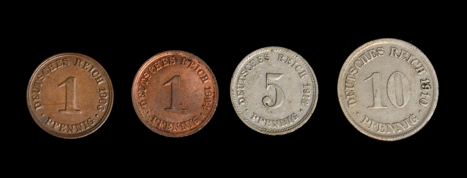 A Collection of German States Copper Coins