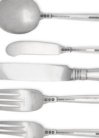 An American Silver Flatware Service