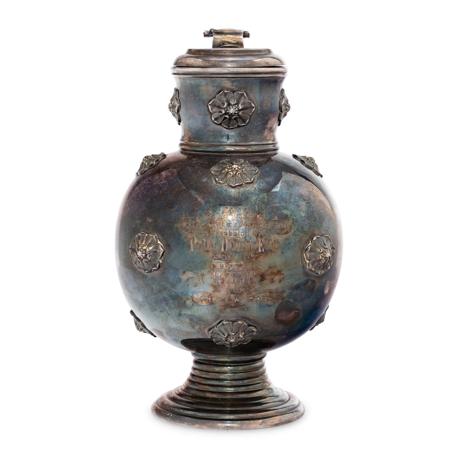 A Scottish Provincial Silver Sailing Trophy