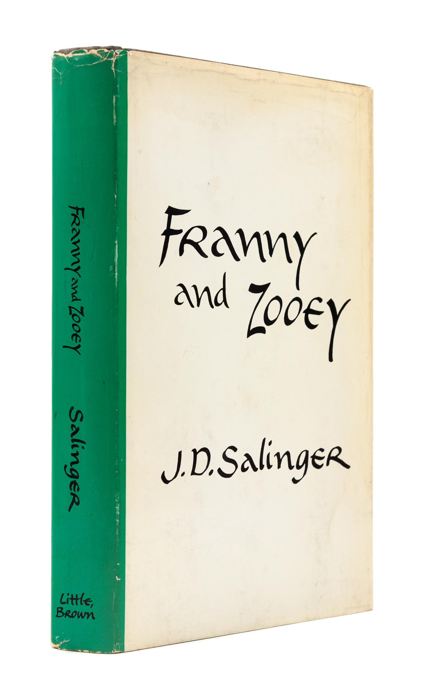 SALINGER, J.D. (1919-2010). Franny and Zooey. Boston and Toronto: Little, Brown and Company, 1961.