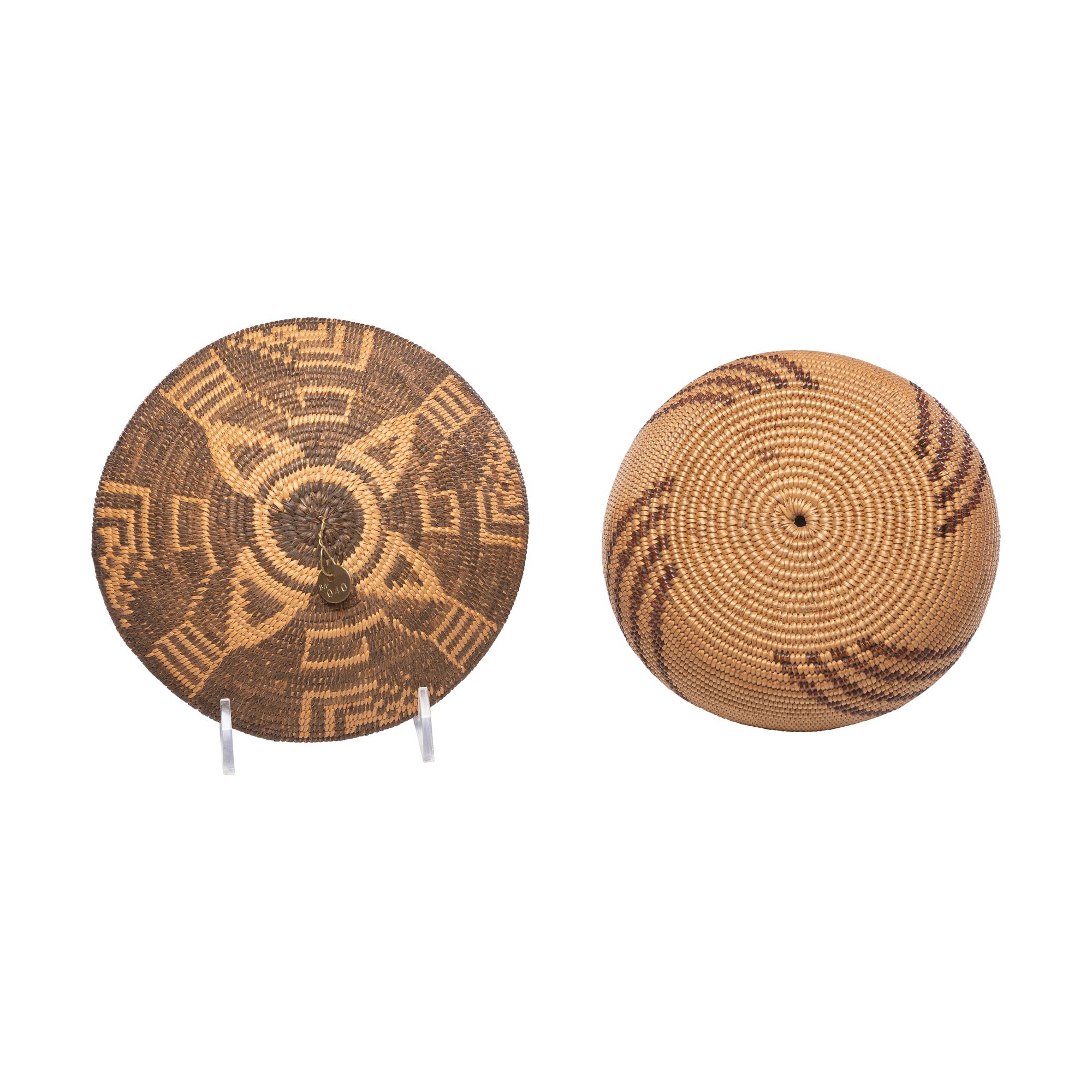 Maidu and Pima Baskets