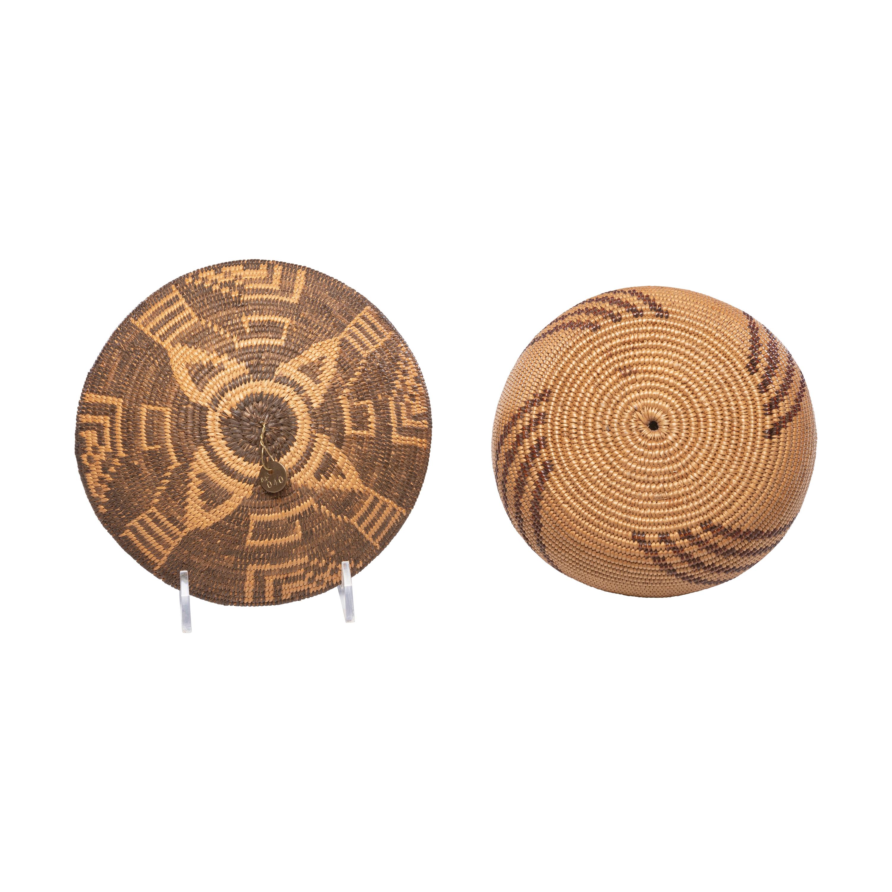 Maidu and Pima Baskets