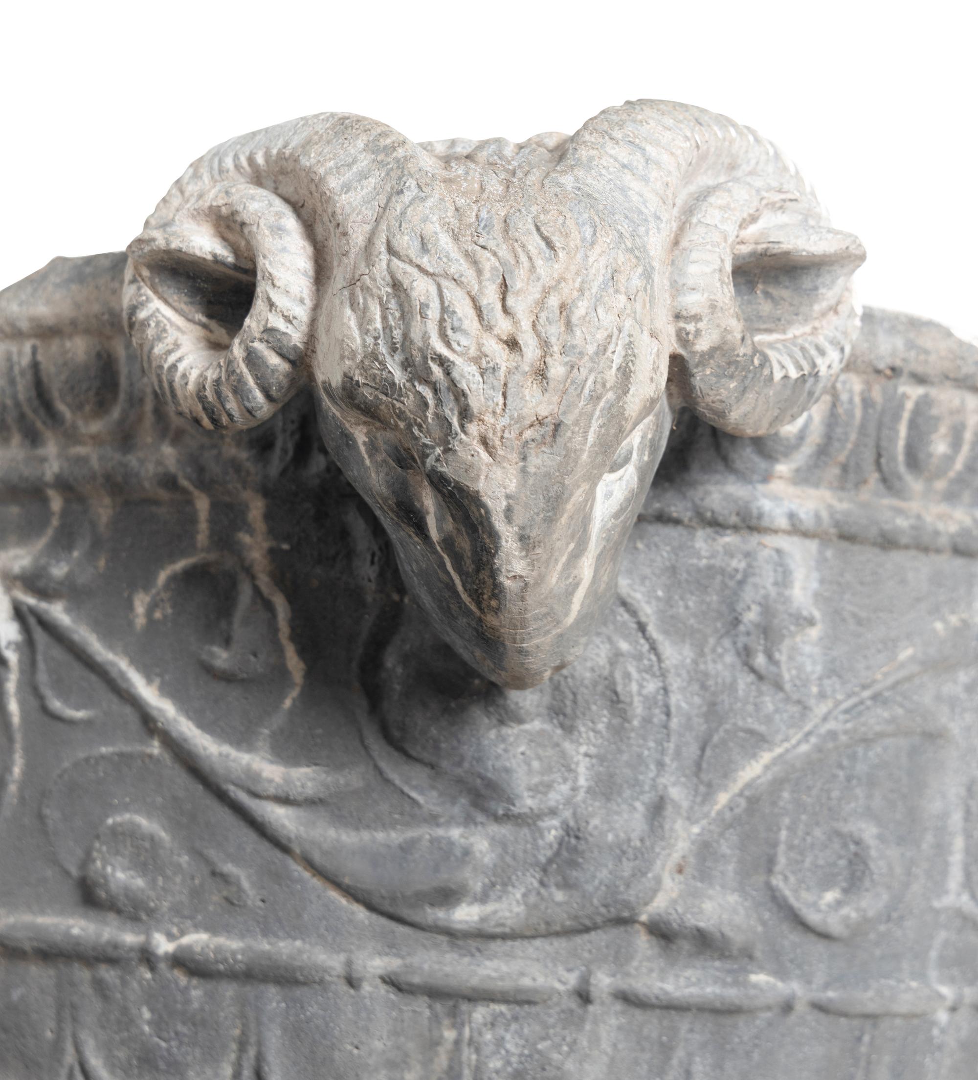 A Pair of Lead Garden Urns