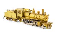 A Samhongsa Brass HO-Gauge 2-8-0 Locomotive and Tender