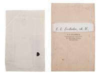 [TRUTH, Sojourner (1797-1883)]. CDV of Sojourner Truth with flowers. Uncredited: Michigan, 1864.