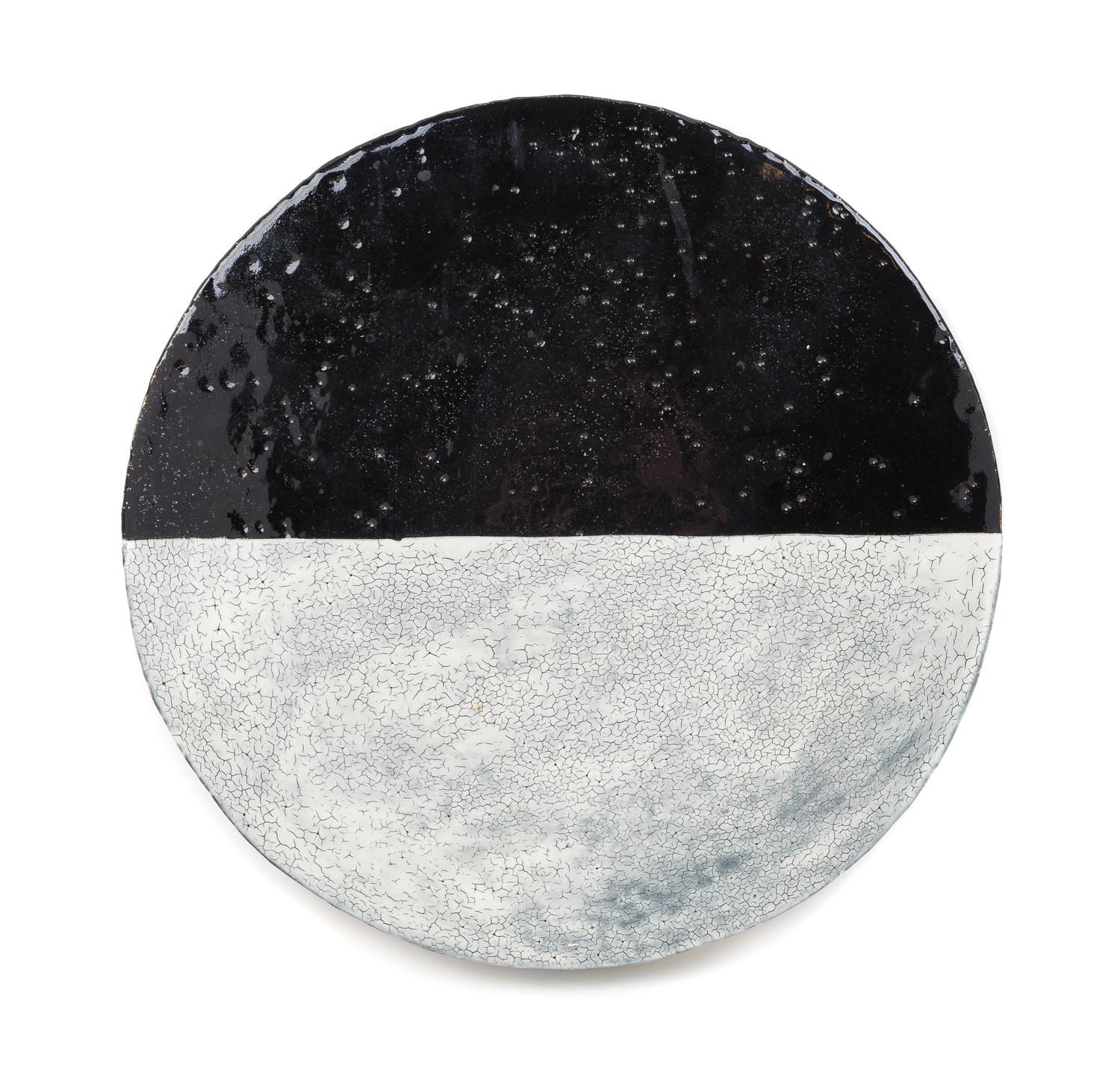 Jun Kaneko, (Japanese, b.1942), Circular Plate, 1993