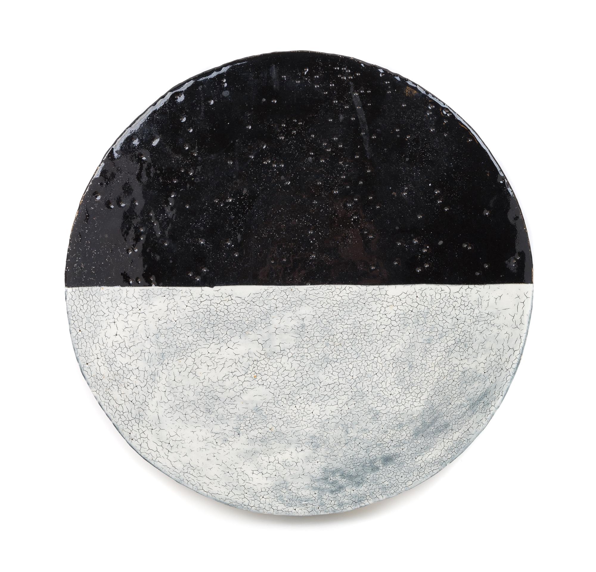 Jun Kaneko, (Japanese, b.1942), Circular Plate, 1993