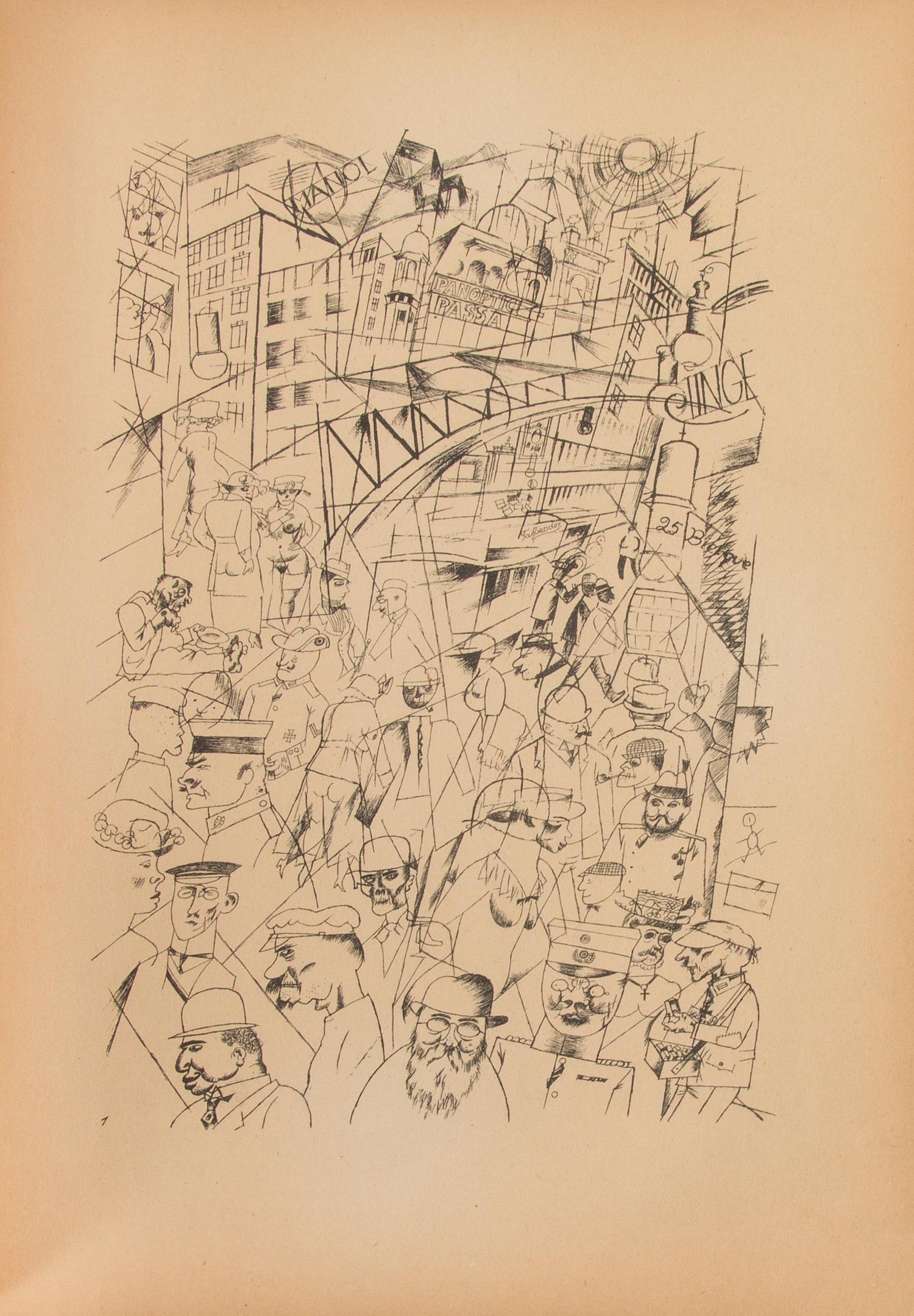 George Grosz, (German, 1893-1957), Ecce Homo, 1921
