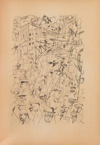 George Grosz, (German, 1893-1957), Ecce Homo, 1921