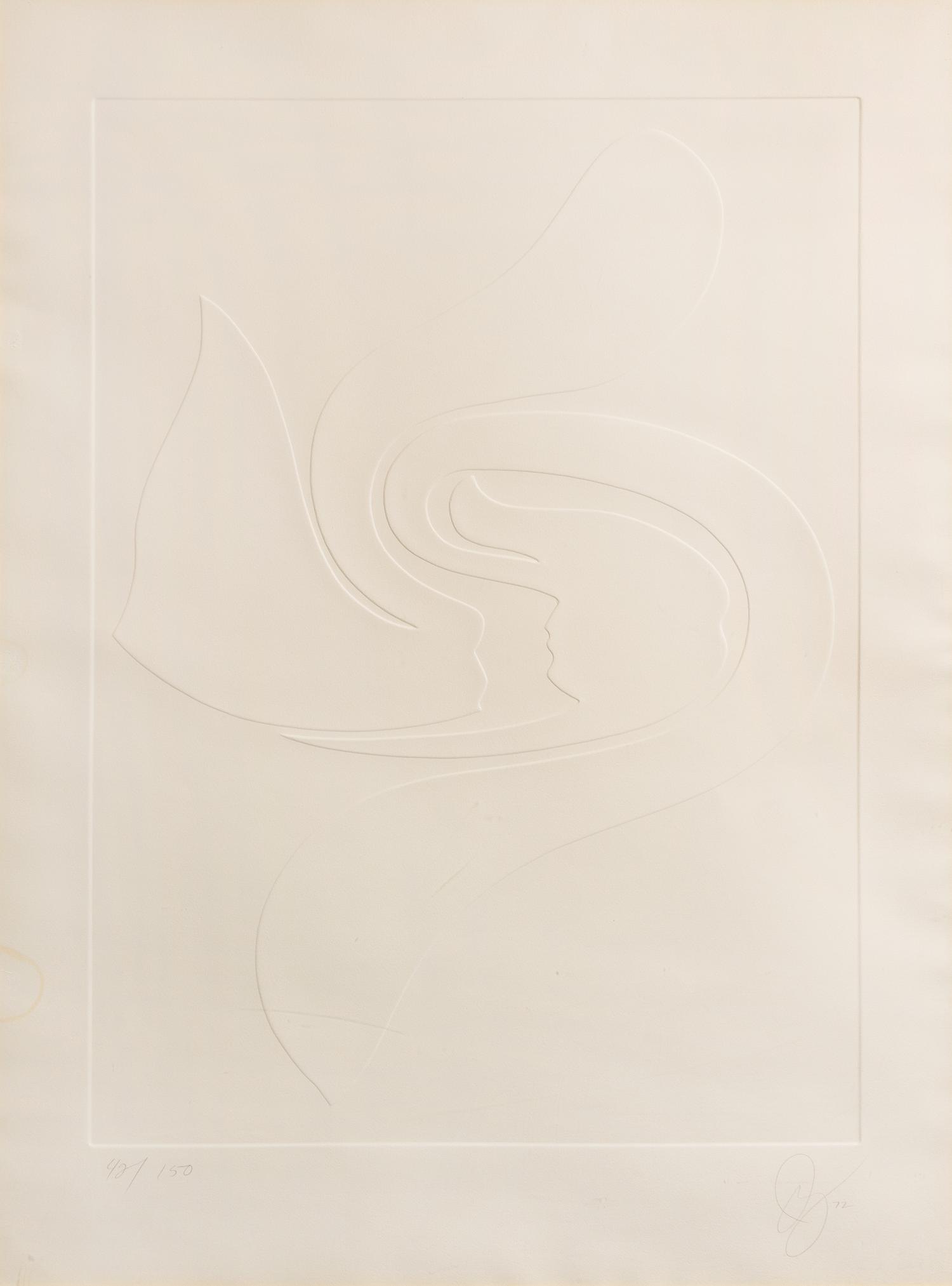 Jack Youngerman, (American, b. 1926), Untitled, 1972 (a pair of works)