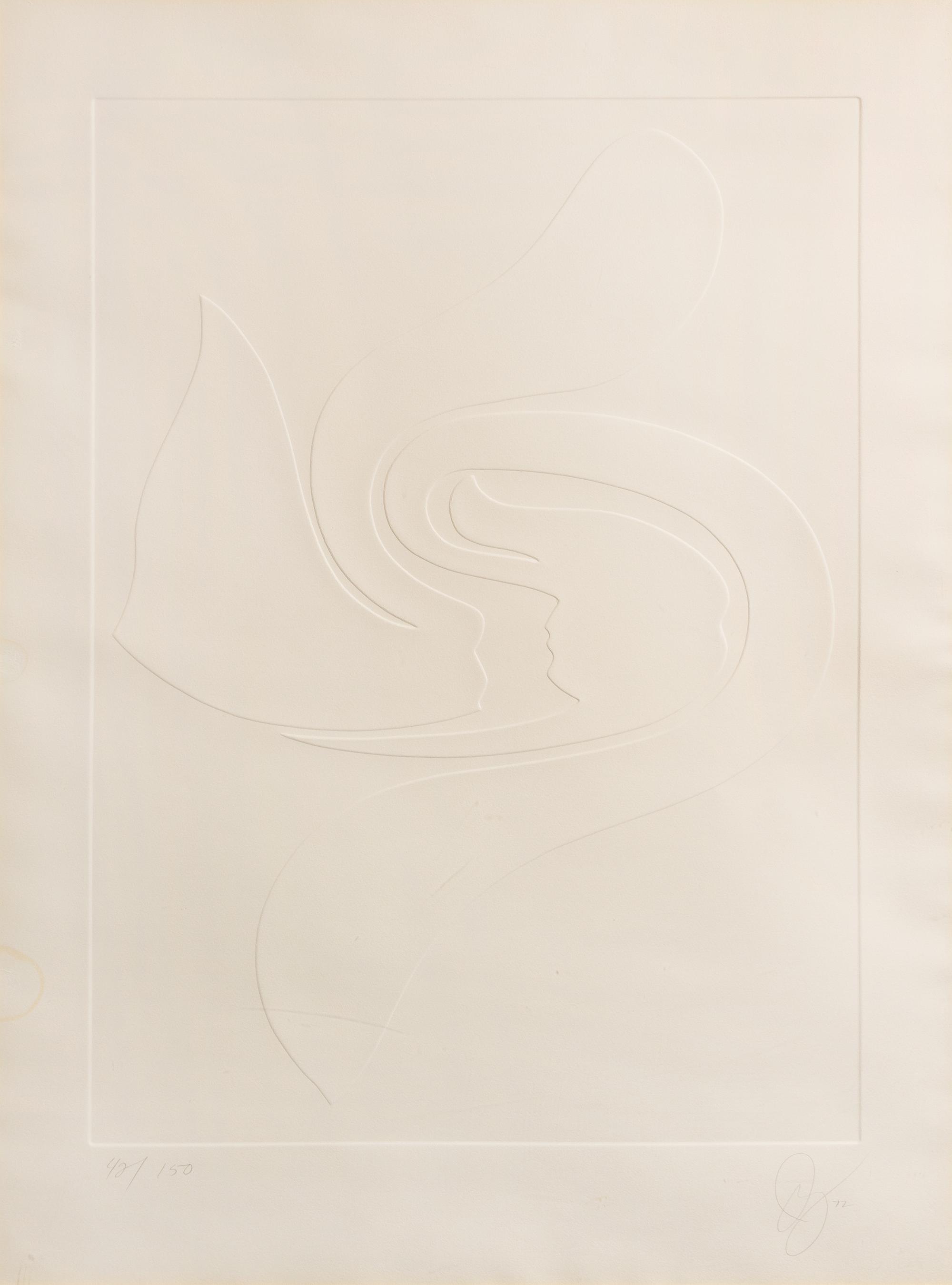 Jack Youngerman, (American, b. 1926), Untitled, 1972 (a pair of works)