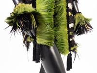 Three Kokin Hats Trimmed with Feathers, 1980-90s