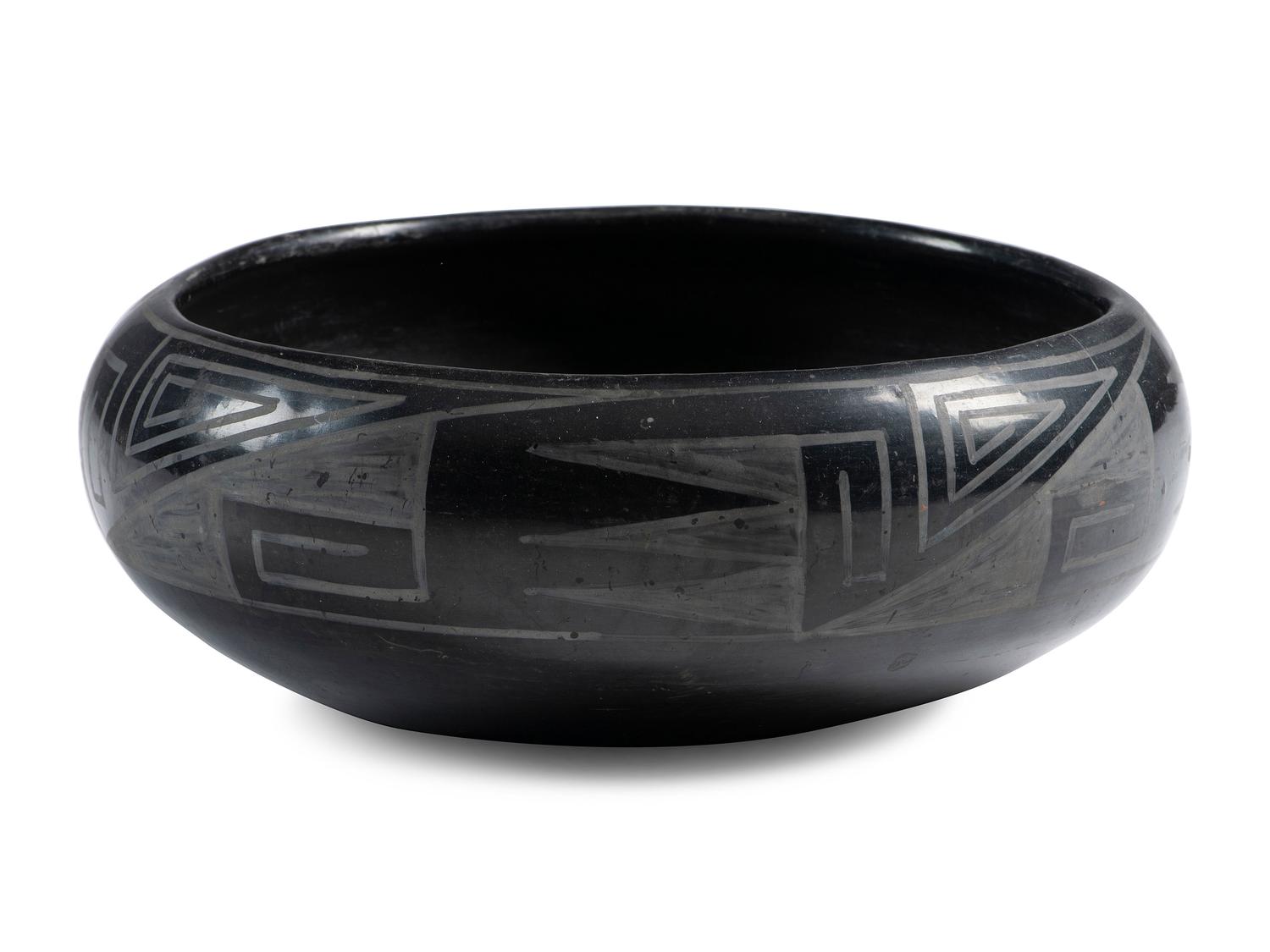 Blackware Pottery Bowl