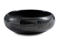 Blackware Pottery Bowl