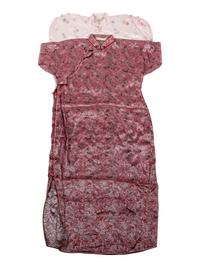 Two Chinese Silk Woven Lady's Cheongsam, Qipao