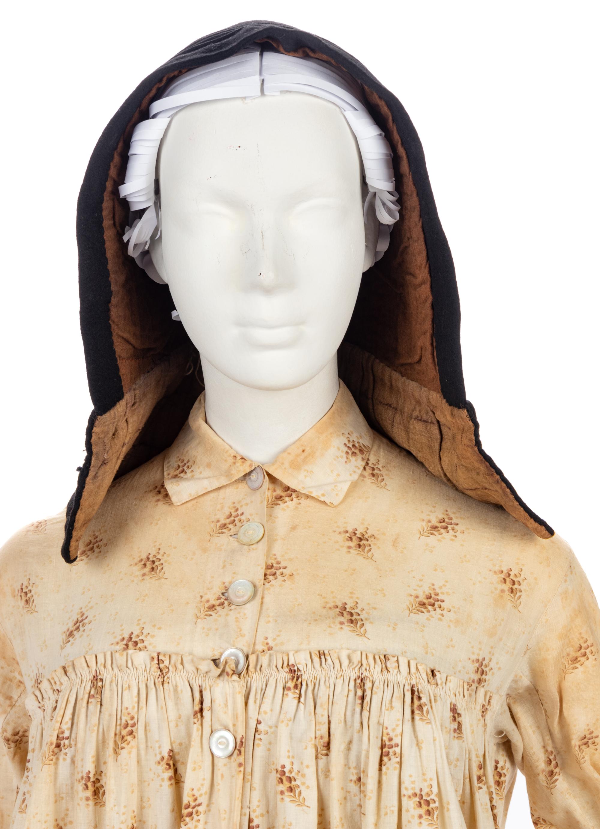 Collection of Six 19th Century Hats & Bonnets, 1850-90