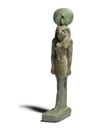 An Egyptian Faience Horus Amulet