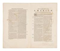 HONDIUS, Henricus (1597-1651) America Septentrionalis . [Amsterdam: Jan Jansson, 1639].