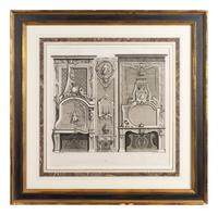 Four Architectural Engravings — 19TH CENTURY