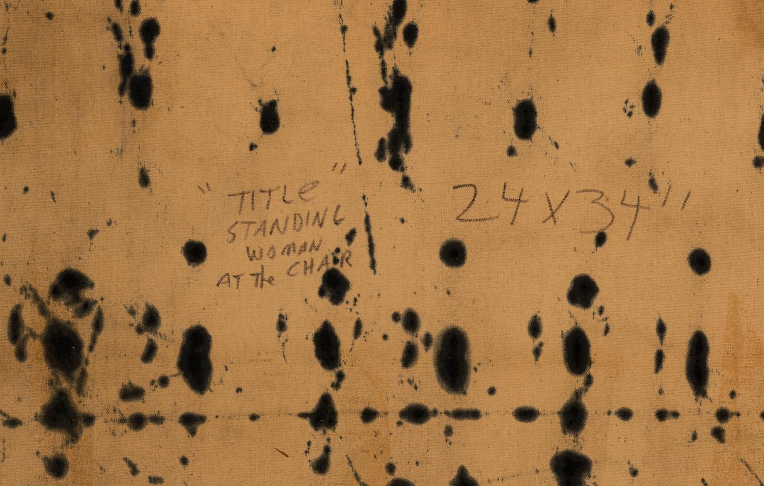 Standing Woman at the Chair, 1949-50