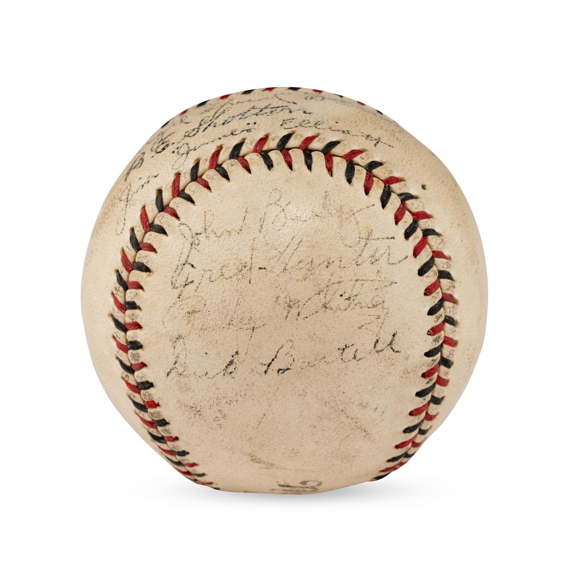 A 1932-33 Philadelphia Phillies Multi Signed Autograph Baseball (JSA Letter of Authenticity)
