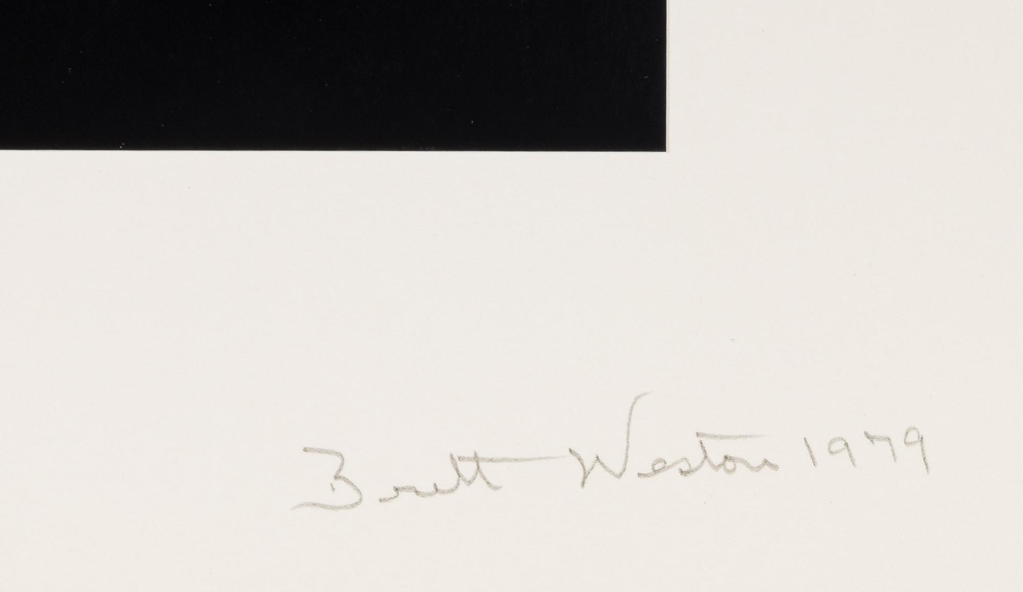 Brett Weston (1911-1993) Reflections, 1979