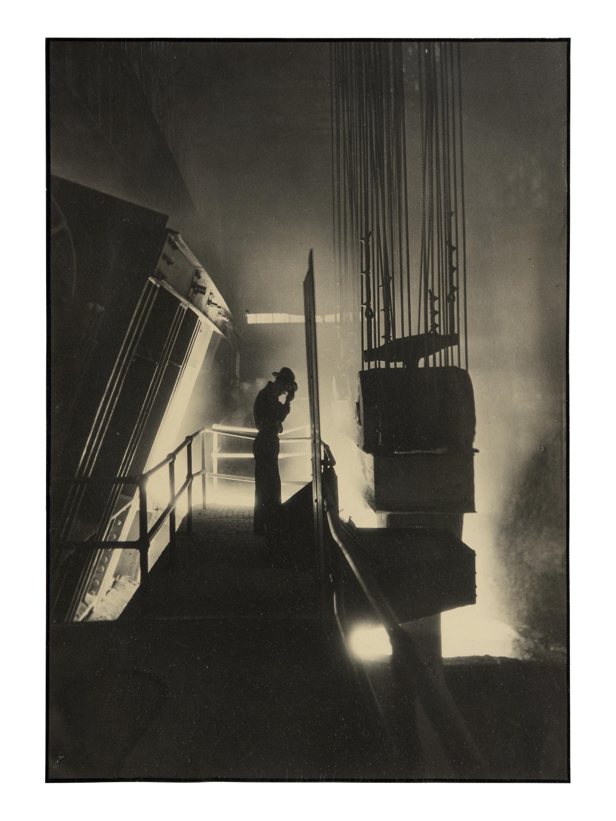Margaret Bourke-White (1904-1971) Mass Production and the Man: A Scene at the Ford Plant, 1929