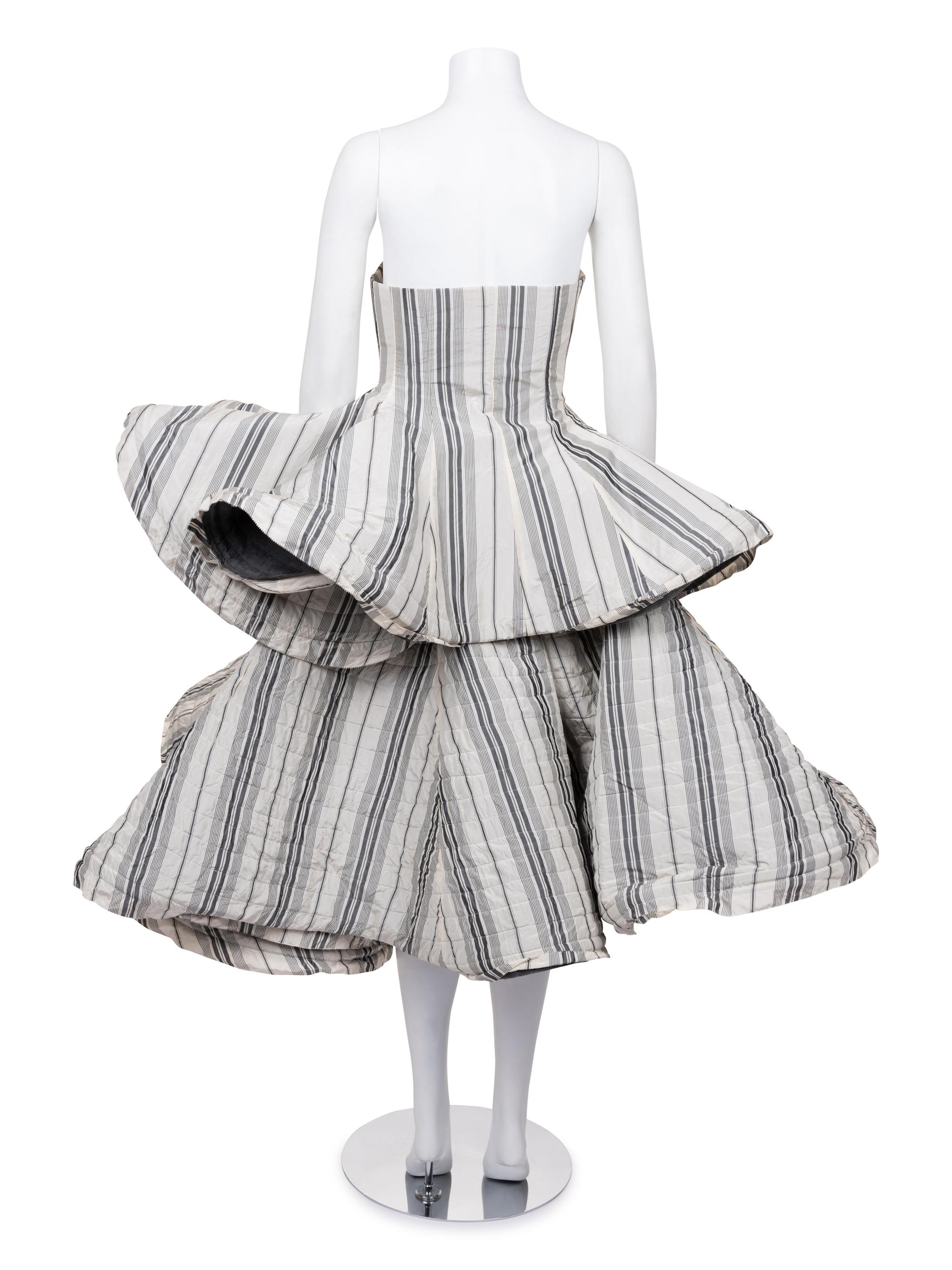 Yohji Yamamoto Two-Piece Flounced Dress, Spring/Summer 1999
