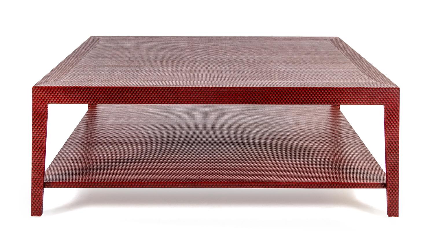 A Contemporary Lacquered Low Table