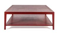 A Contemporary Lacquered Low Table