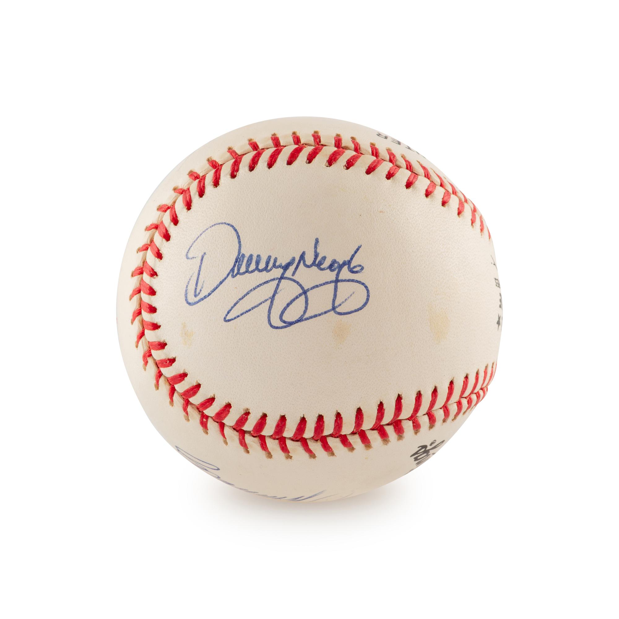An Atlanta Braves Four Aces (Glavine, Maddux, Neagle, Smoltz) Signed Autograph Baseball (Beckett Authentication Services)