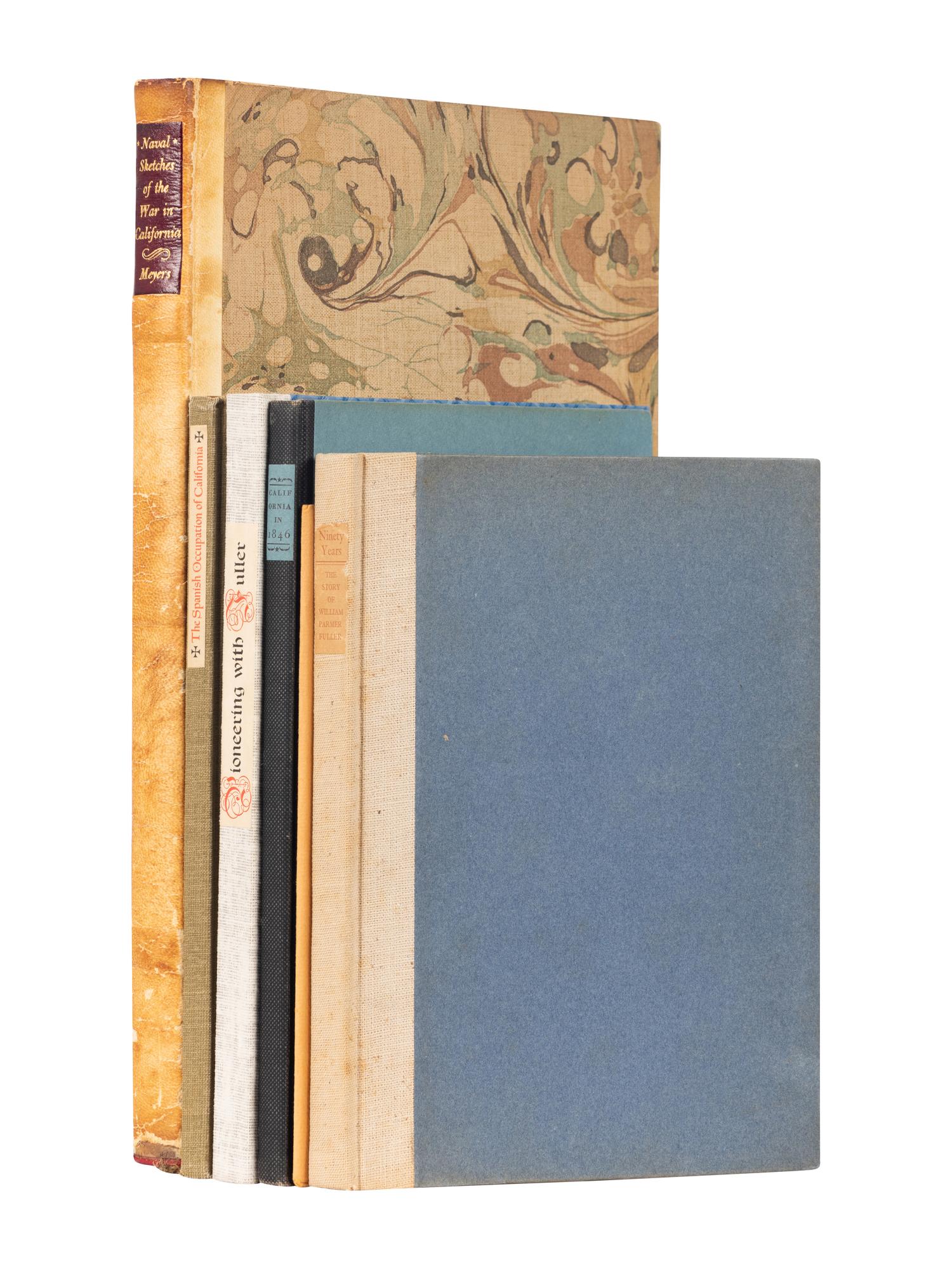 [GRABHORN PRESS – BOOK CLUB OF CALIFORNIA]. A group of 6 works printed by the Grabhorn Press for the Book Club of California, comprising: