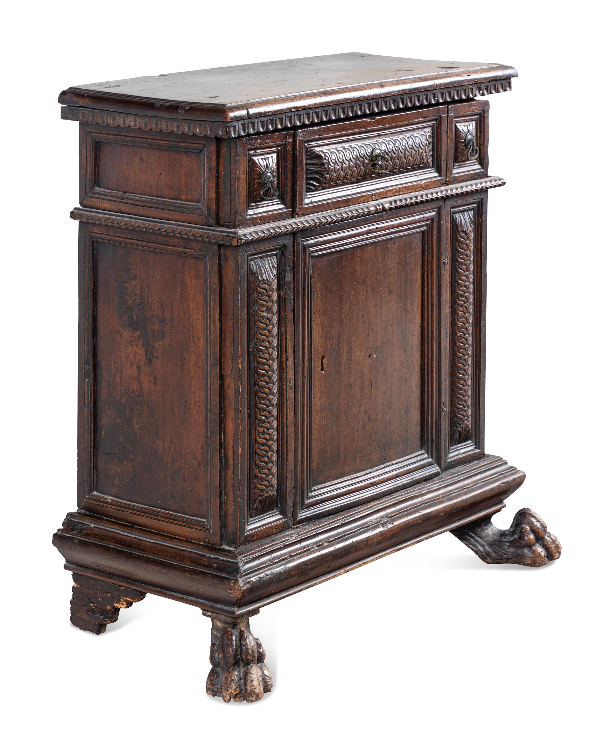 An Italian Walnut Prie-Dieu