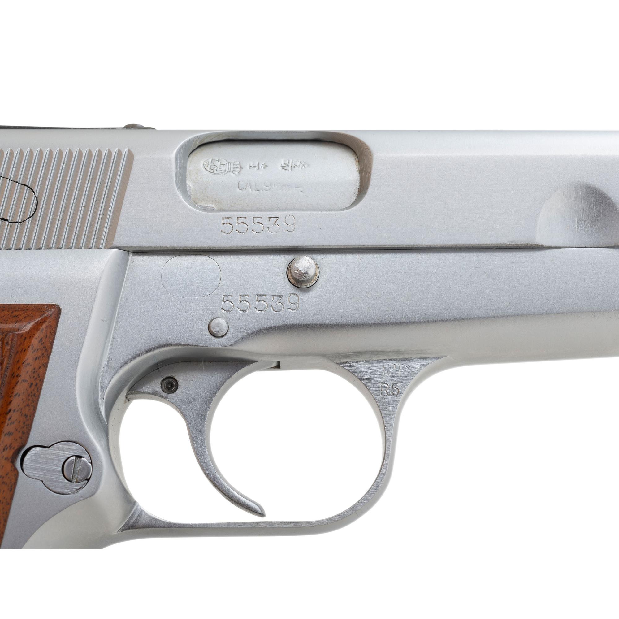 *Pre-War Browning Hi-Power Custom by Armand Swenson with Work Order