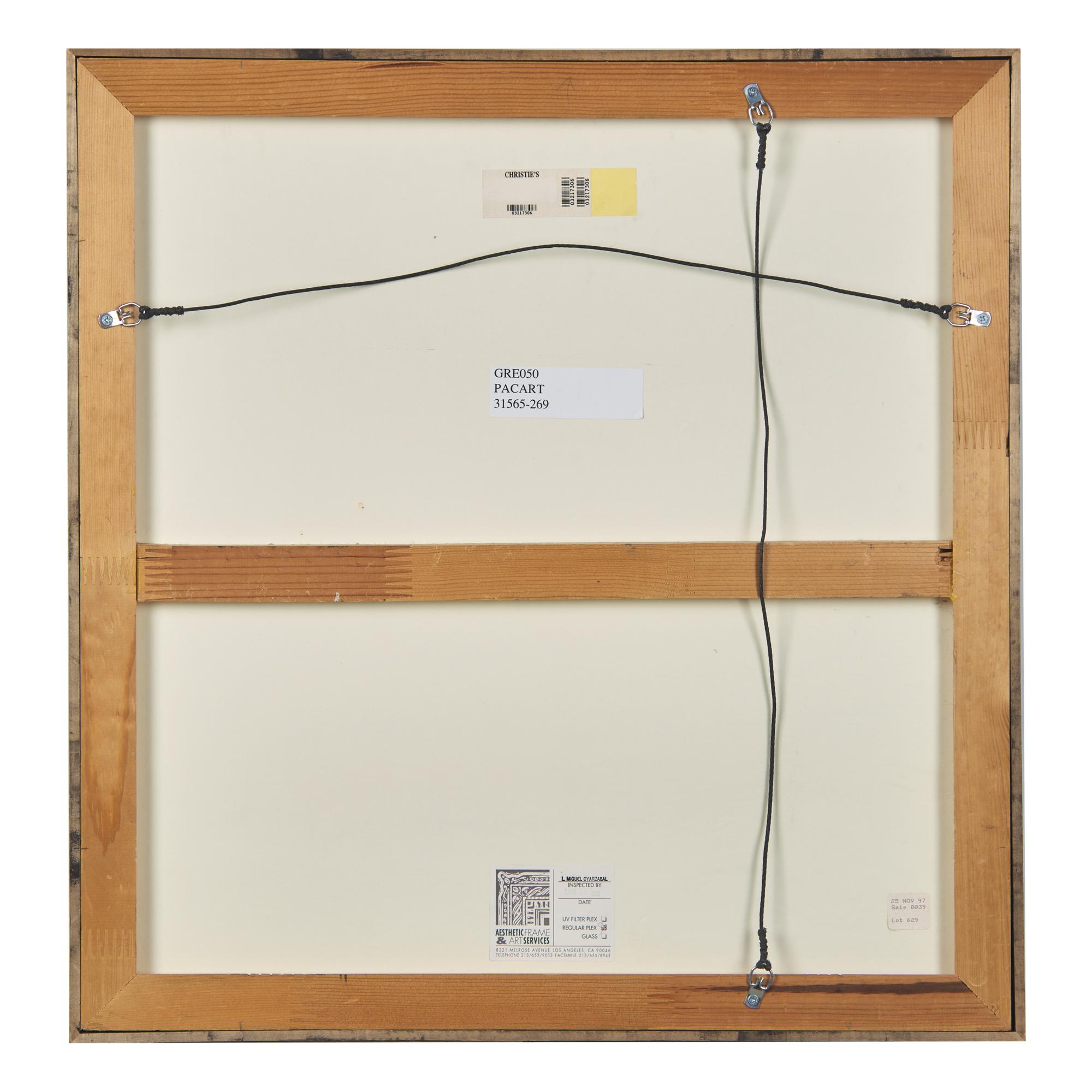 Donald Sultan (American, b. 1951) — Fish, from Fruits and Flowers , 1990