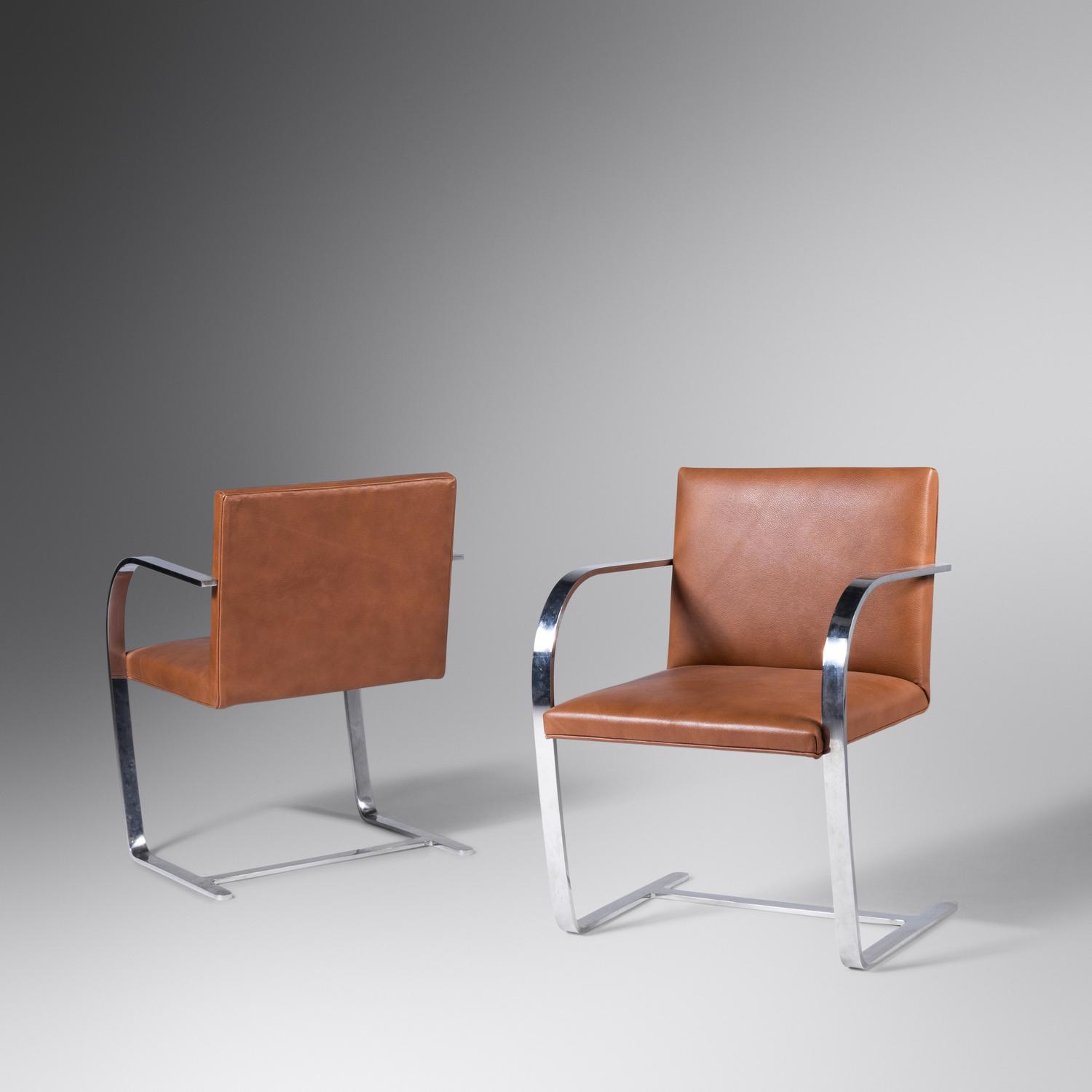 Set of Four Brno Chairs, Knoll International, USA
