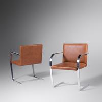 Set of Four Brno Chairs, Knoll International, USA