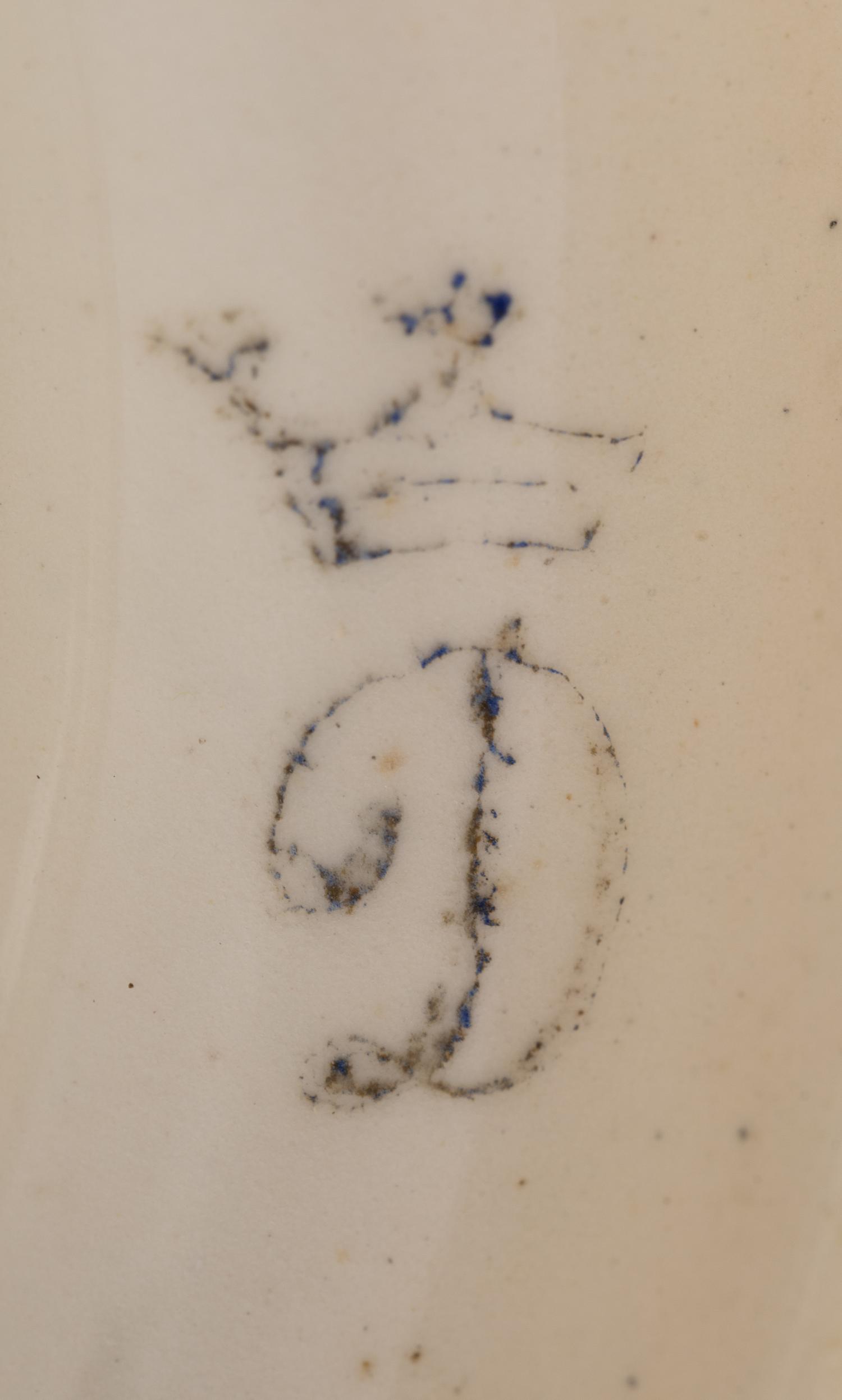 A Continental Porcelain Lidded Vase