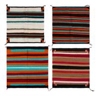 A Group of Single Saddle Blankets