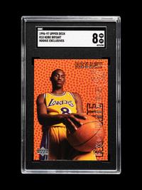 A Group of 1996-97 Upper Deck Kobe Bryant Rookie Basketball Cards,