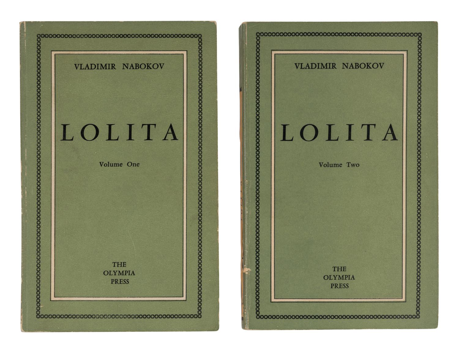 NABOKOV, Vladimir (1899-1977). Lolita . Paris: The Olympia Press, 1955.