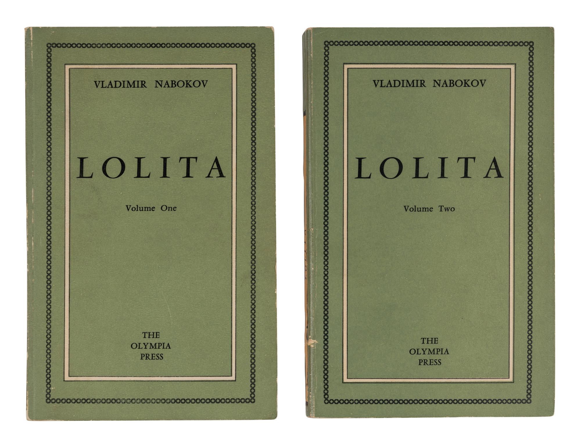 NABOKOV, Vladimir (1899-1977). Lolita . Paris: The Olympia Press, 1955.