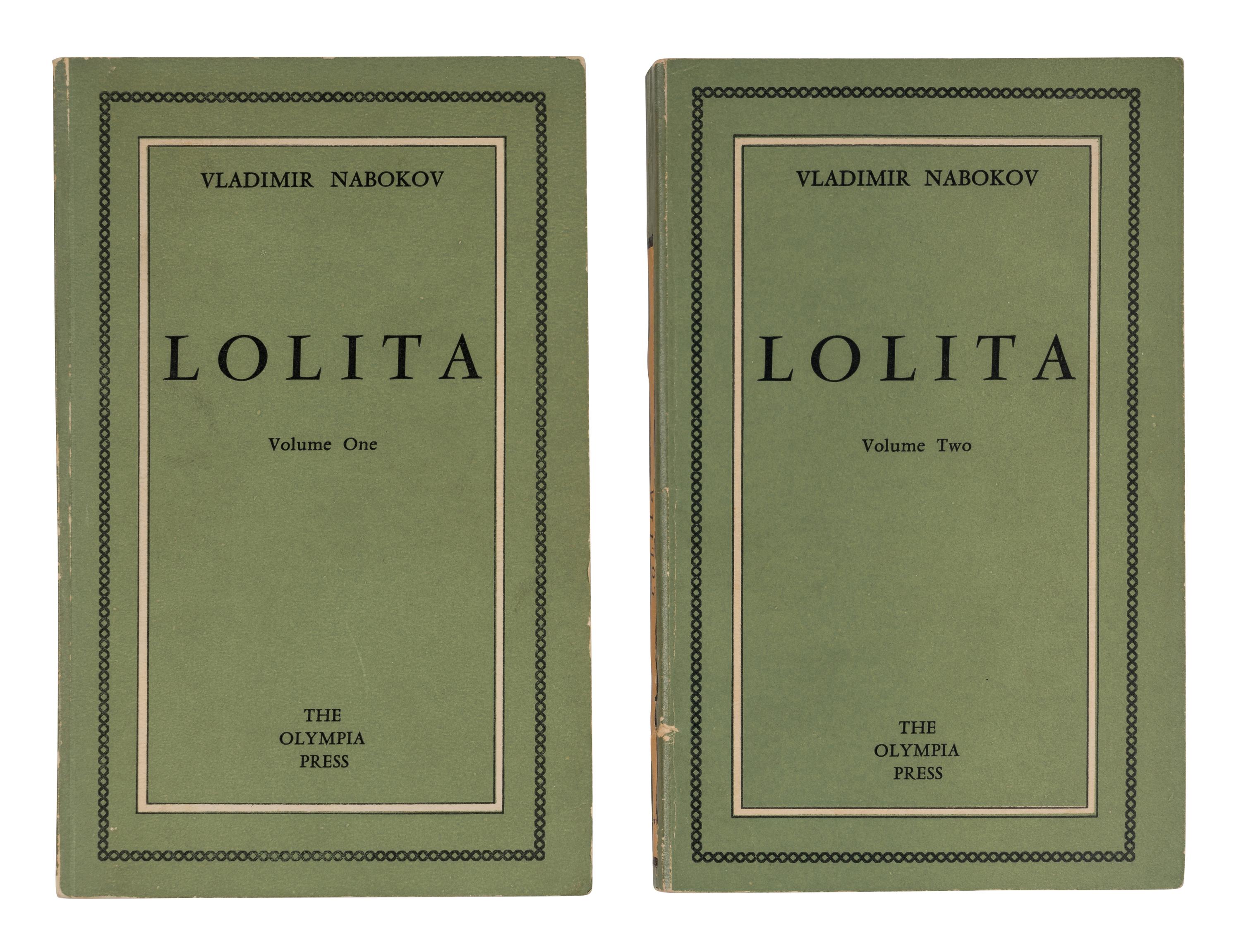 NABOKOV, Vladimir (1899-1977). Lolita . Paris: The Olympia Press, 1955.