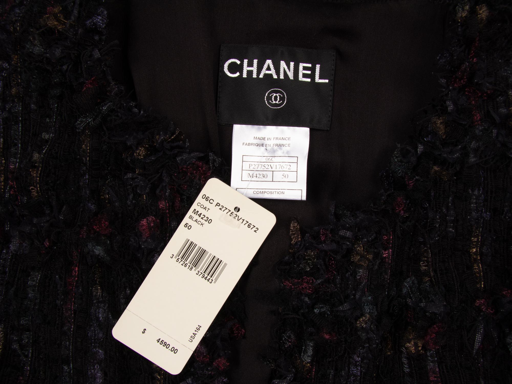 CHANEL, TWEED DUSTER JACKET