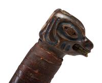 Northwest Coast Carved and Painted Dagger